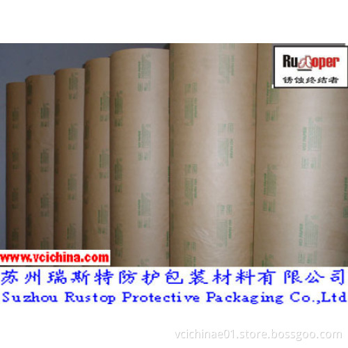 VCI paper for steel rust corrosion